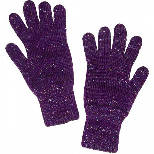 Детские перчатки жаккардовой вязки 