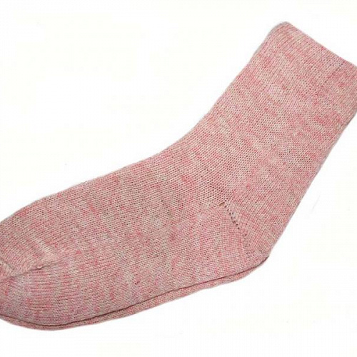 Женские носки жаккардовой вязки (шерсть 100%)